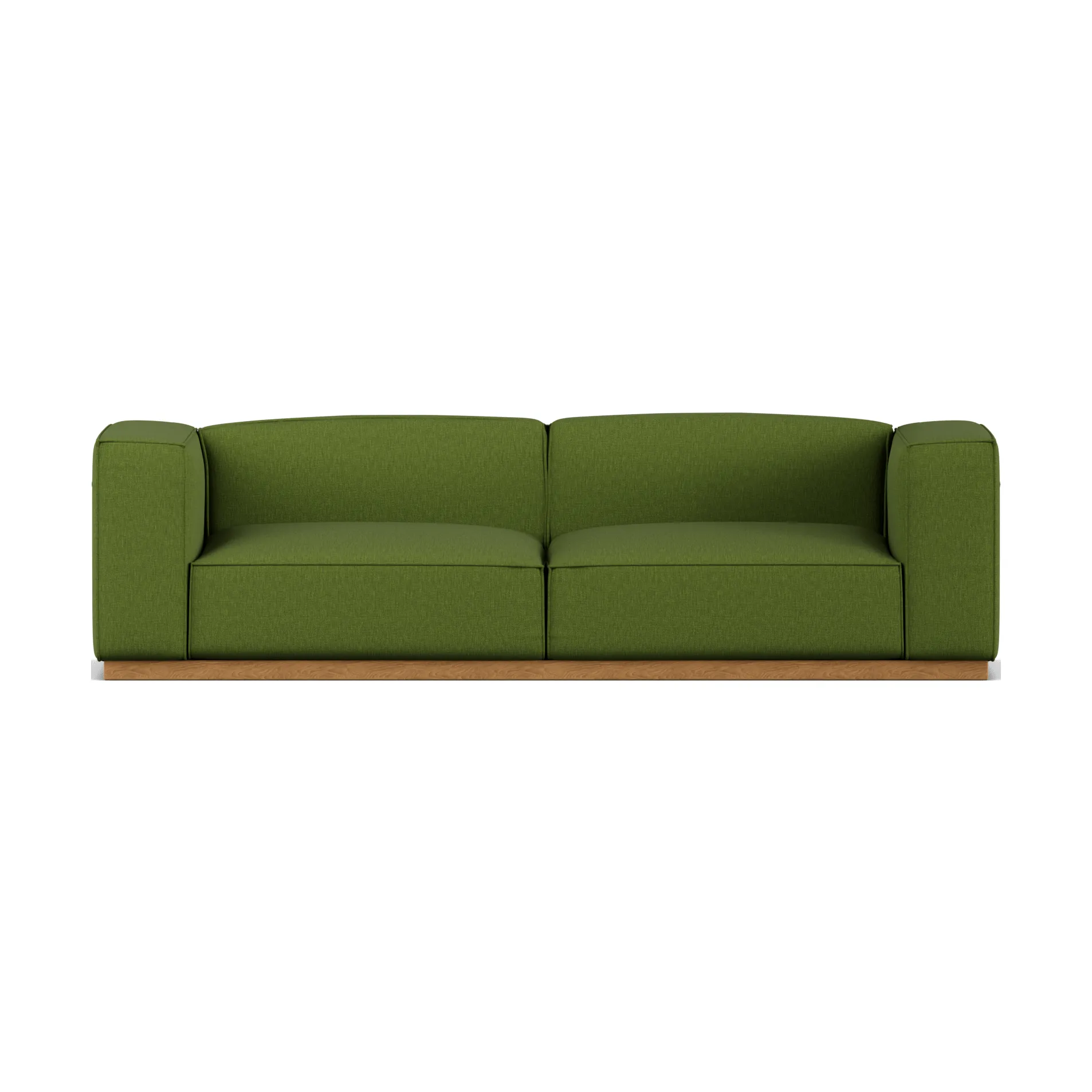 Bergsdal Sofa, Luisa green 3975-Eiche gebeizte Esche, 3-sitzig 1898