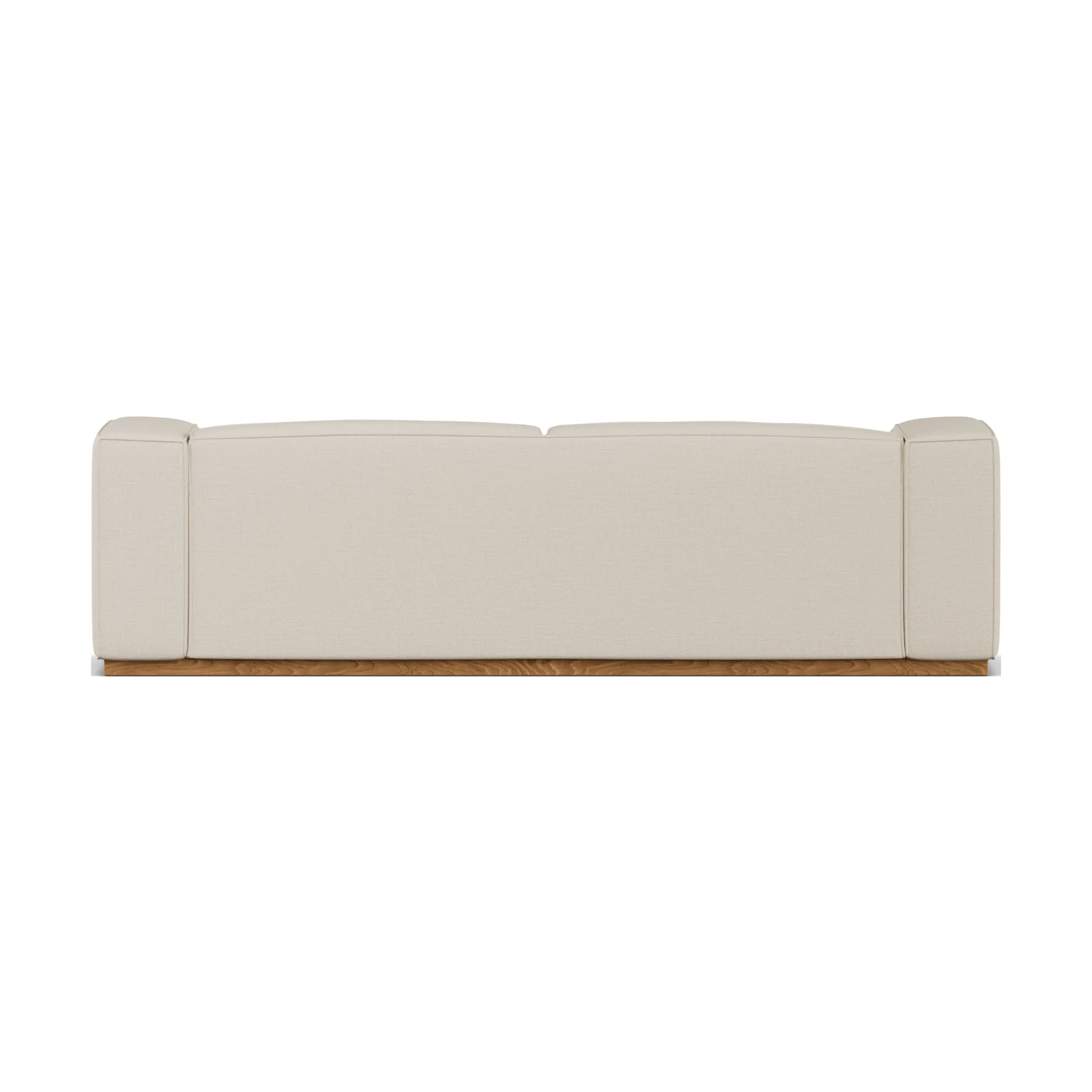 Bergsdal Sofa, Same Beige 6670, Eiche gebeizt 3-sitzig 1898