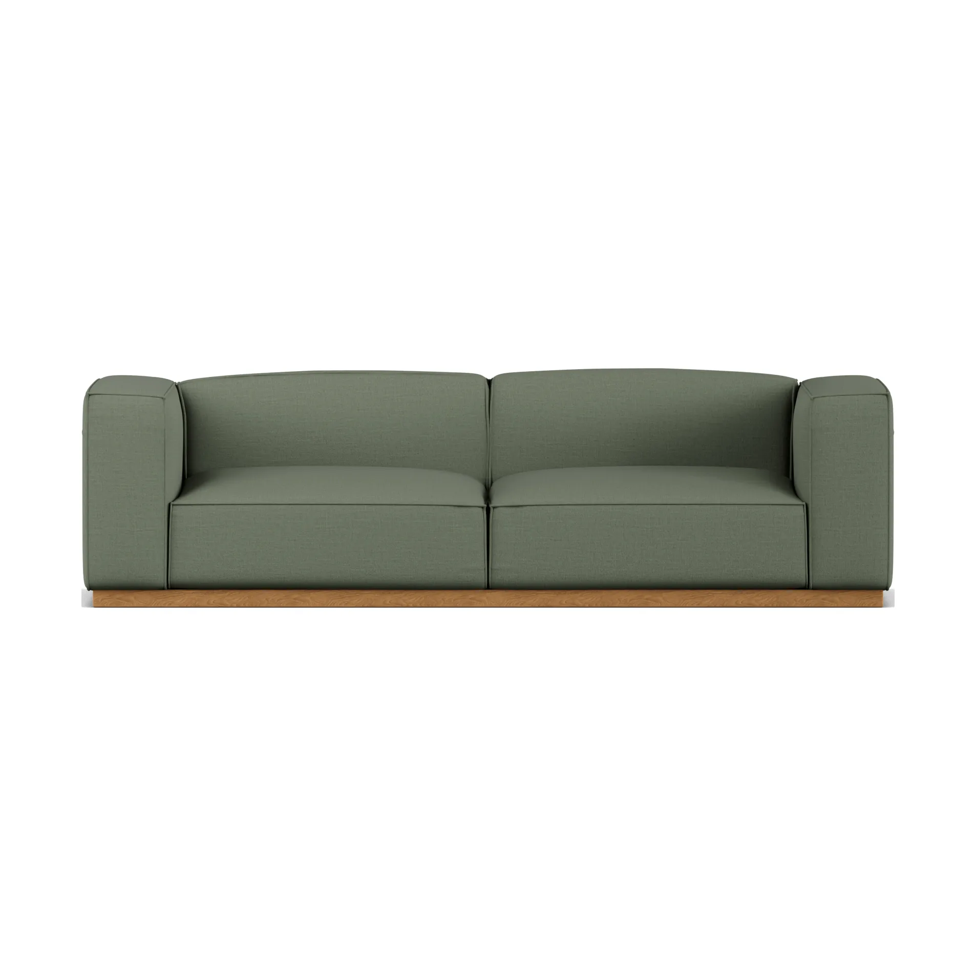Bergsdal Sofa, Same Forest 6677-Eiche gebeizt, 3-sitzig 1898