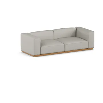 Bergsdal Sofa - Same Grey 6673-Eiche gebeizt, 3-sitzig - 1898
