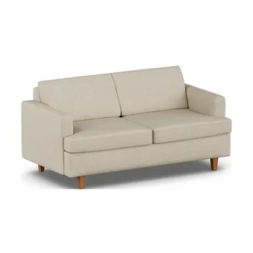 Binga Schlafsofa 2,5-Sitzer - Bern Beige 0341-Dunkel gebeizte Eiche - 1898