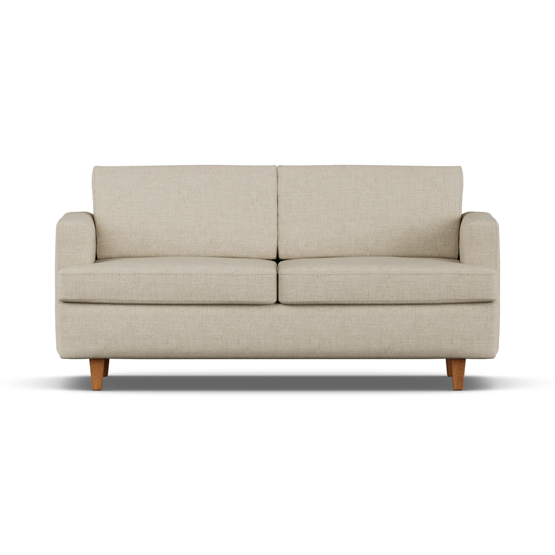 Binga Schlafsofa 2,5-Sitzer, Bern Beige 0341-eiche gebeizte Esche 1898
