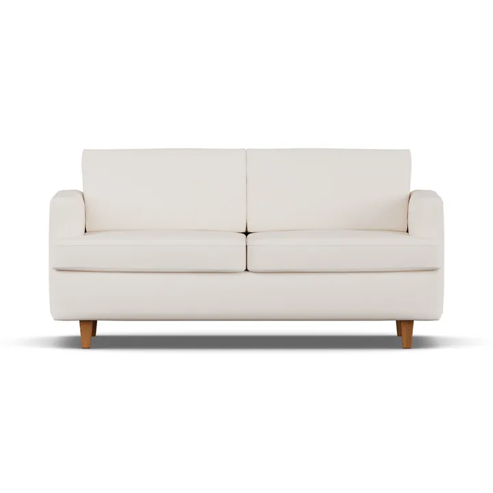 Binga Schlafsofa 2,5-Sitzer - Caleido Beige 9600-Dunkel gebeizte Eiche - 1898