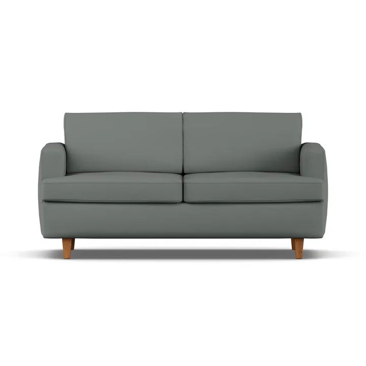 Binga Schlafsofa 2,5-Sitzer - Caleido Grey 1240-Dunkel gebeizte Eiche - 1898