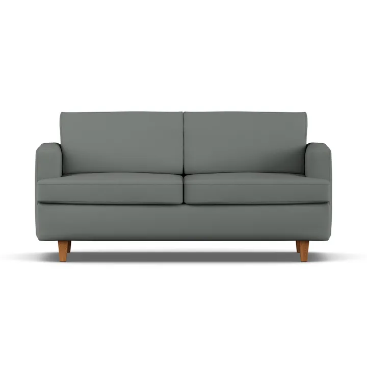 Binga Schlafsofa 2,5-Sitzer - Caleido Grey 1240-Dunkel gebeizte Eiche - 1898
