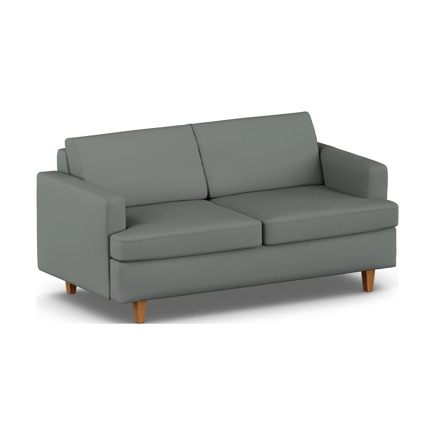 Binga Schlafsofa 2,5-Sitzer, Caleido Grey 1240-eiche gebeizte Esche 1898
