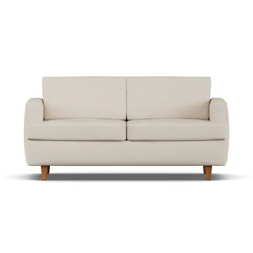 Binga Schlafsofa 2,5-Sitzer - Jump Beige 1956-Dunkel gebeizte Eiche - 1898