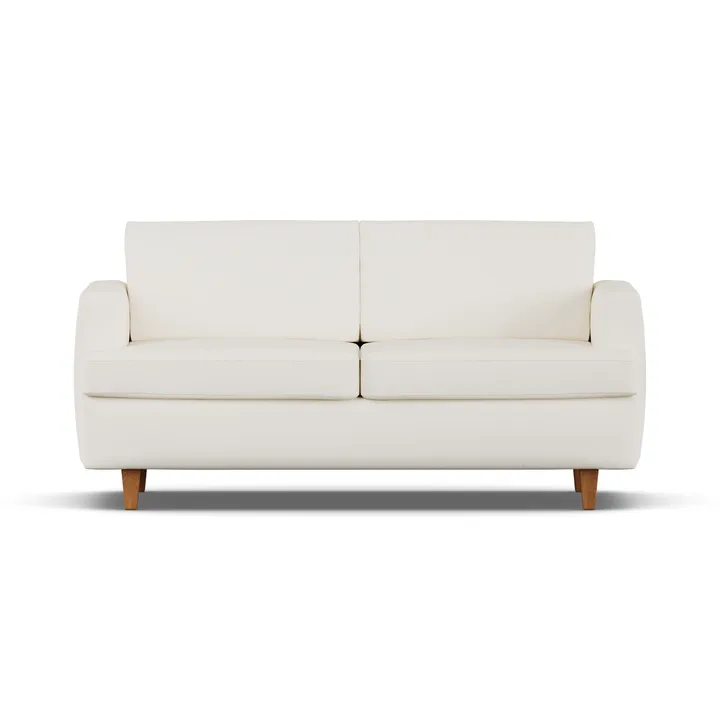 Binga Schlafsofa 2,5-Sitzer - Jump Off White 1954-Dunkel gebeizte Eiche - 1898