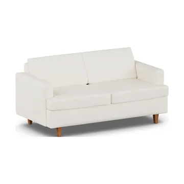 Binga Schlafsofa 2,5-Sitzer - Jump Off White 1954-Dunkel gebeizte Eiche - 1898
