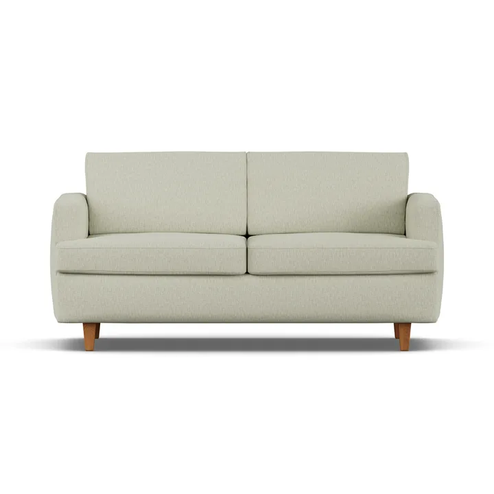 Binga Schlafsofa 2,5-Sitzer - Luiza Beige 3981-Dunkel gebeizte Eiche - 1898