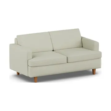 Binga Schlafsofa 2,5-Sitzer - Luiza Beige 3981-Dunkel gebeizte Eiche - 1898