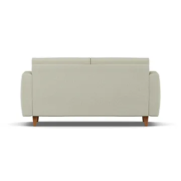 Binga Schlafsofa 2,5-Sitzer - Luiza Beige 3981-Dunkel gebeizte Eiche - 1898