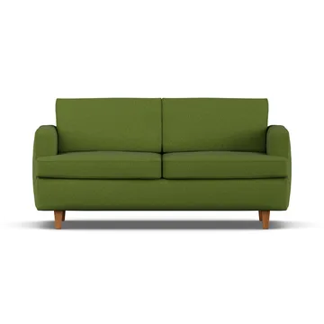 Binga Schlafsofa 2,5-Sitzer - Luiza Green 3975-Dunkel gebeizte Eiche - 1898