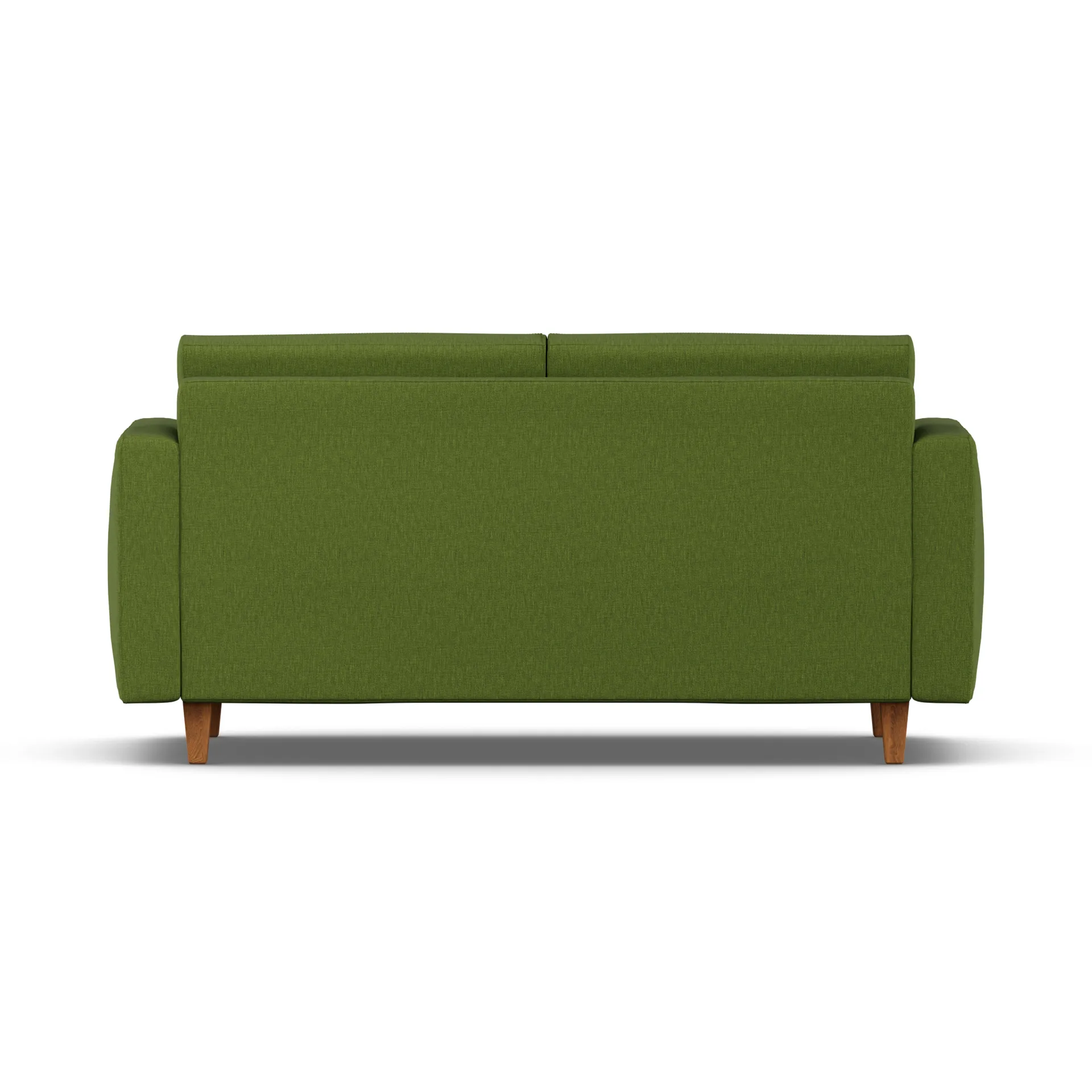 Binga Schlafsofa 2,5-Sitzer, Luiza Green 3975-Dunkel gebeizte Eiche 1898