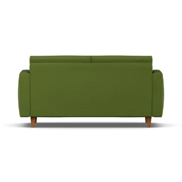 Binga Schlafsofa 2,5-Sitzer - Luiza Green 3975-Dunkel gebeizte Eiche - 1898