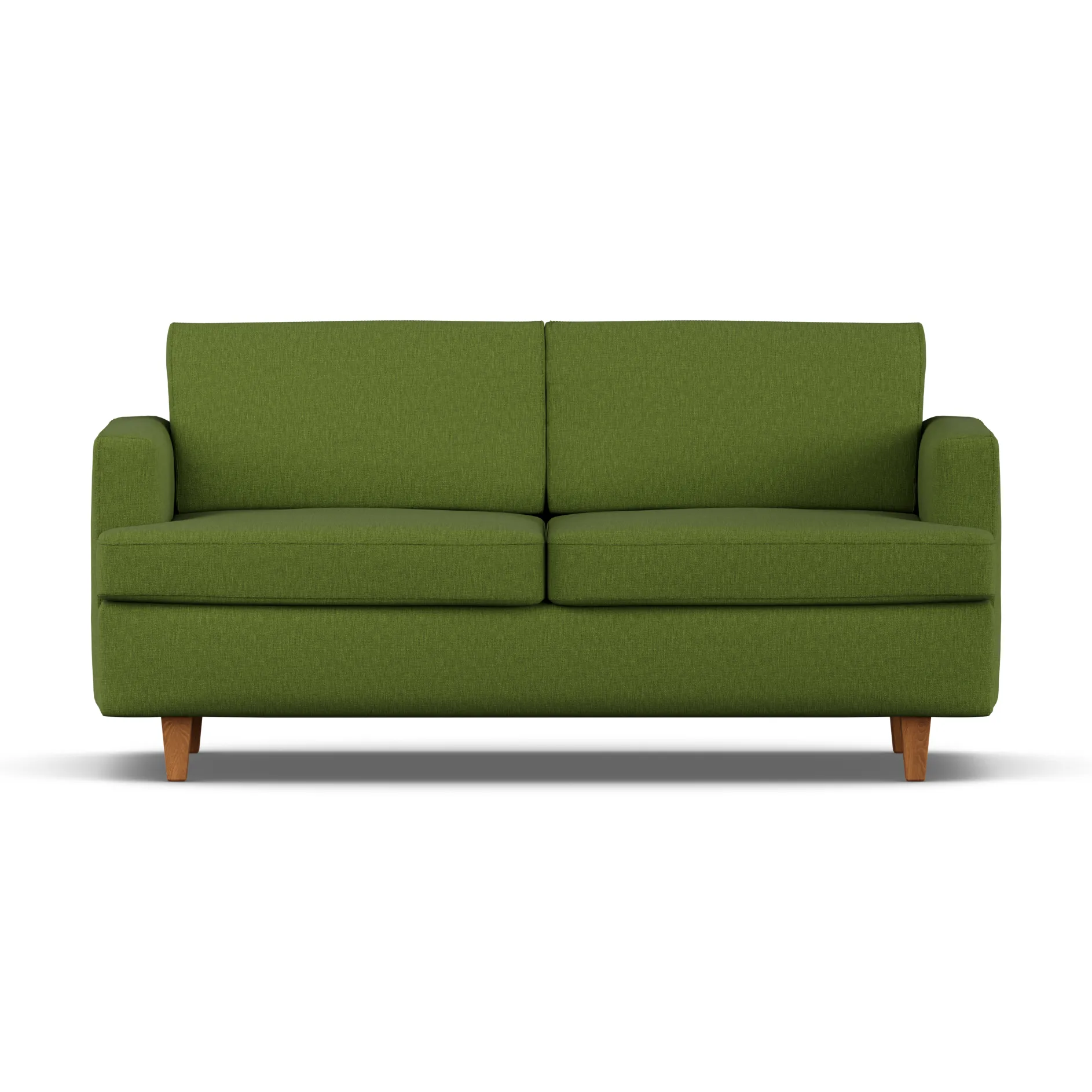 Binga Schlafsofa 2,5-Sitzer, Luiza Green 3975-eiche gebeizte Esche 1898