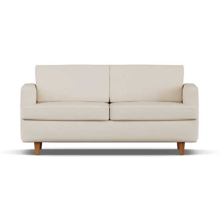 Binga Schlafsofa 2,5-Sitzer - Same Beige 6670-Dunkel gebeizte Eiche - 1898