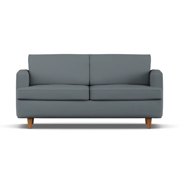 Binga Schlafsofa 2,5-Sitzer - Same Blue 6678-Dunkel gebeizte Eiche - 1898