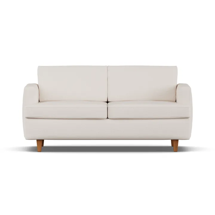 Binga Schlafsofa 2,5-Sitzer - Same Off White 6671-Dunkel gebeizte Eiche - 1898