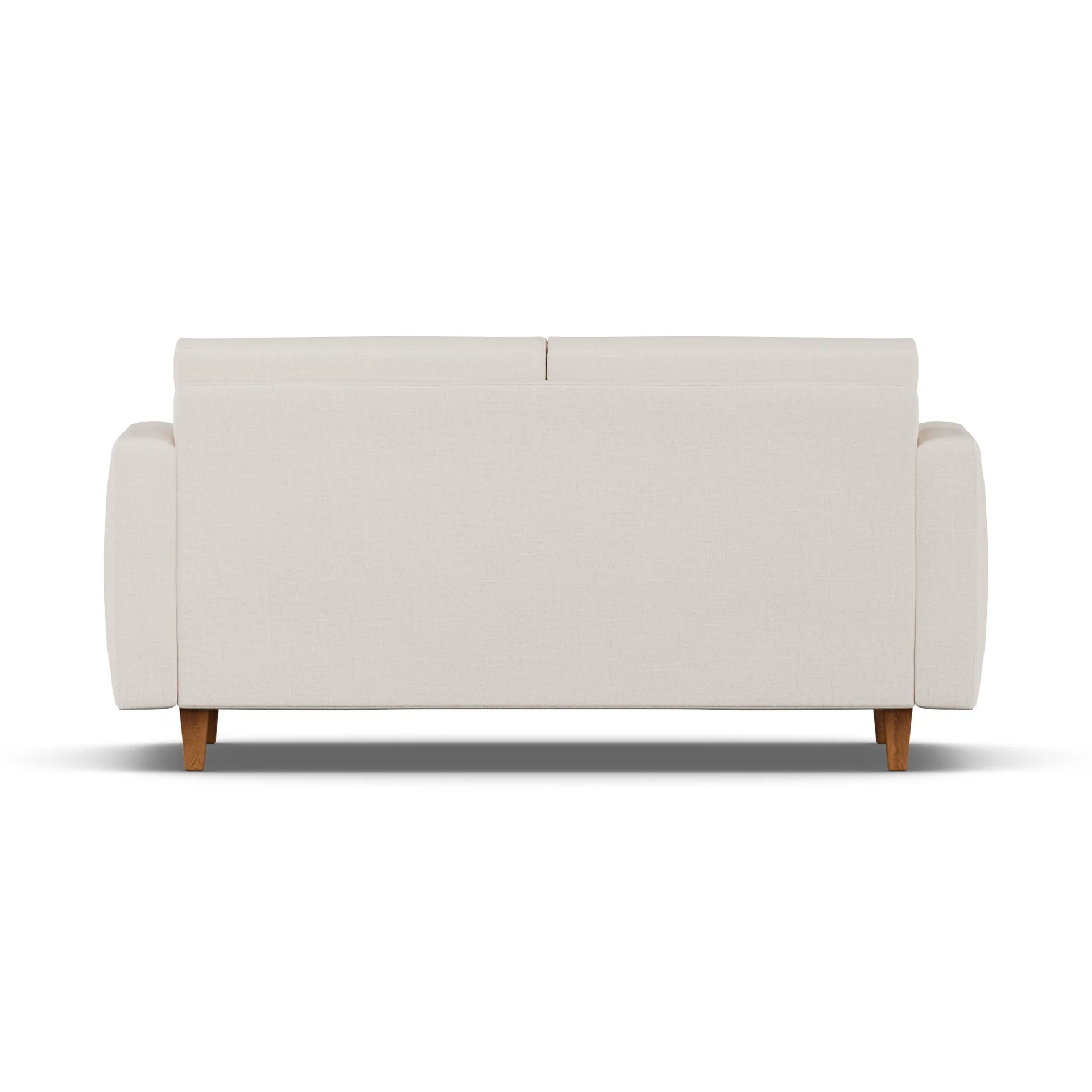Binga Schlafsofa 2,5-Sitzer, Same Off White 6671-Dunkel gebeizte Eiche 1898