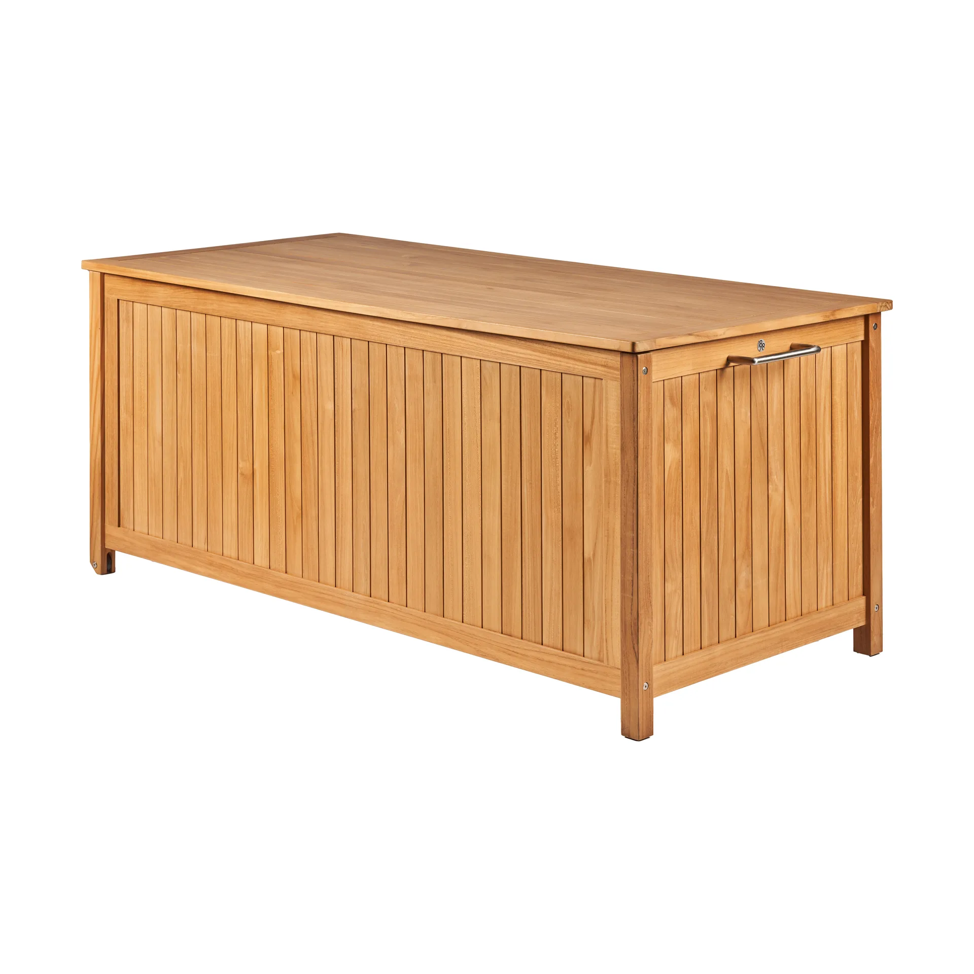 Bjärknäs Kissenbox mit Rädern L 180x85x75 cm, Teak 1898