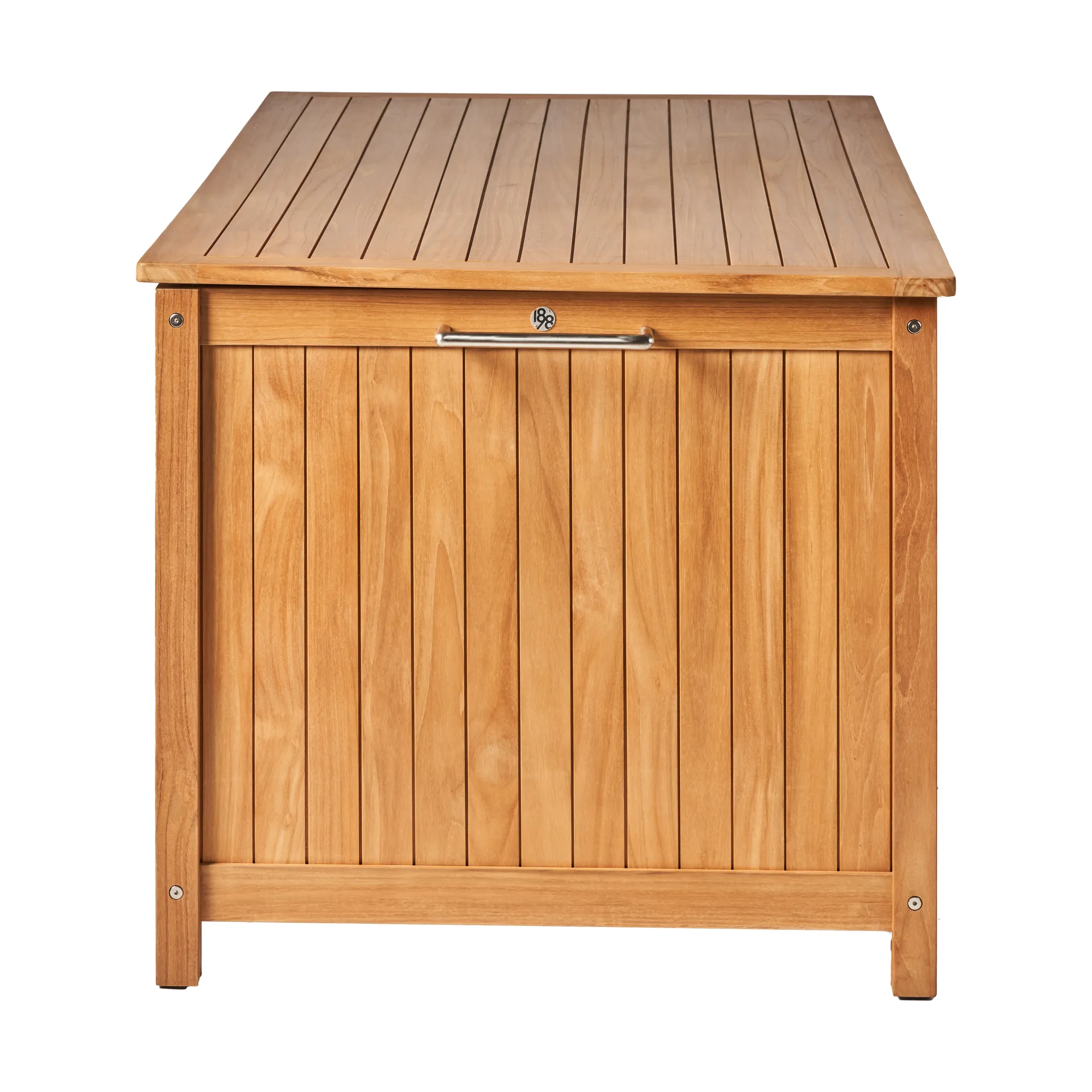 Bjärknäs Kissenbox mit Rädern L 180x85x75 cm, Teak 1898