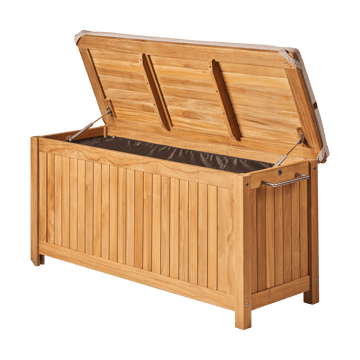 Bjärknäs Kissenbox mit Rädern S 130x50x60 cm - Teak - 1898