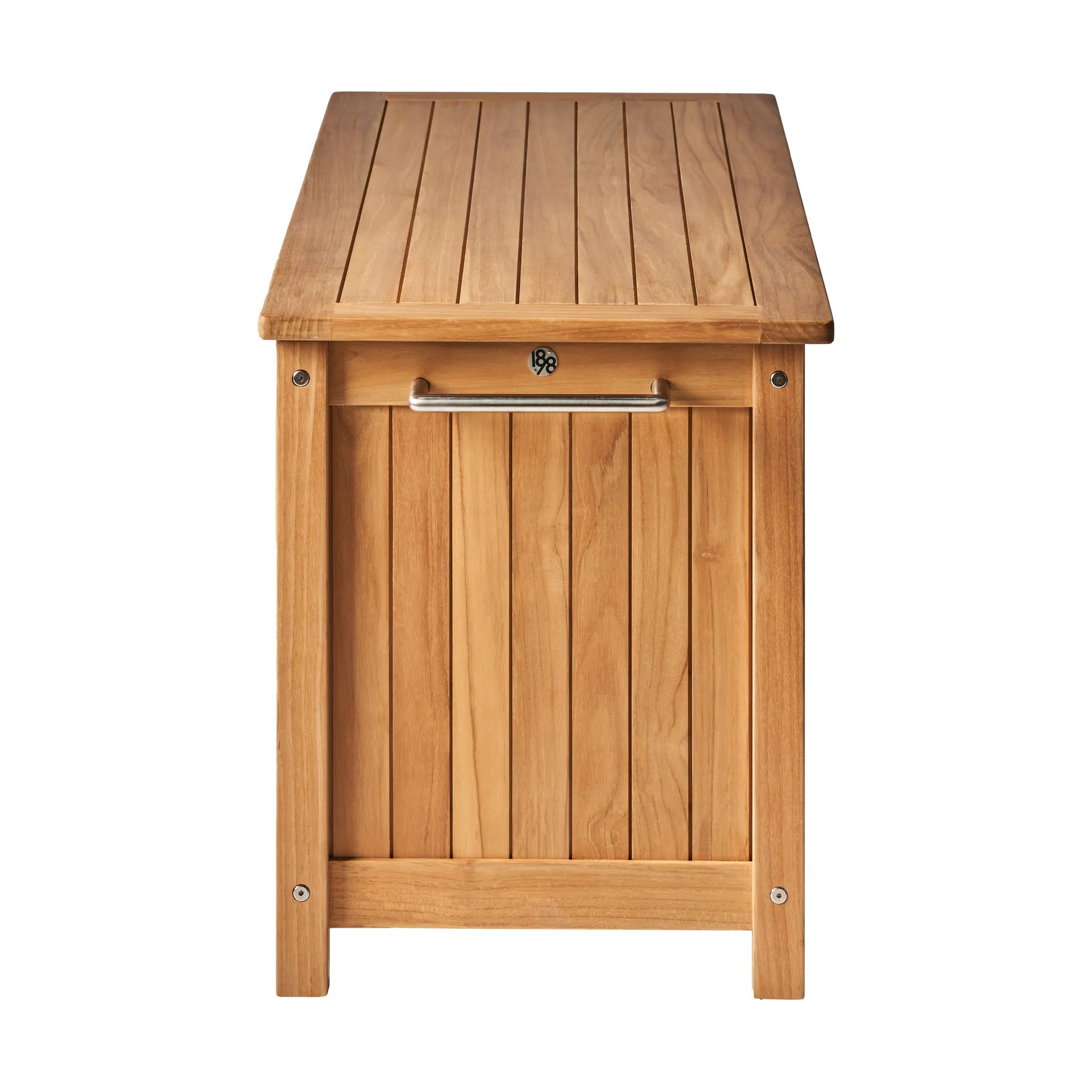 Bjärknäs Kissenbox mit Rädern S 130x50x60 cm, Teak 1898