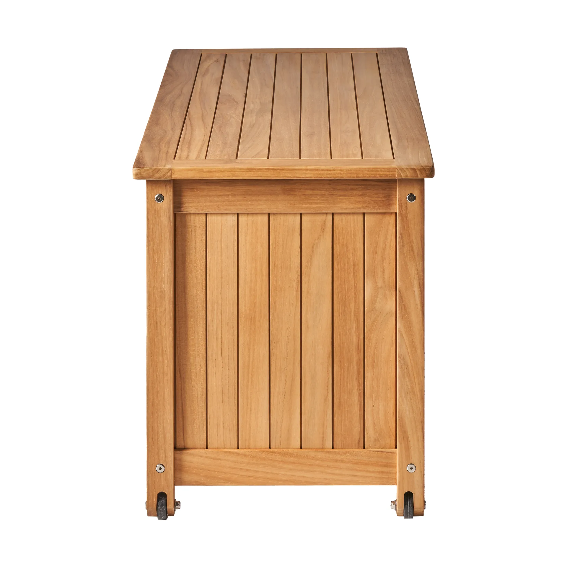 Bjärknäs Kissenbox mit Rädern S 130x50x60 cm, Teak 1898