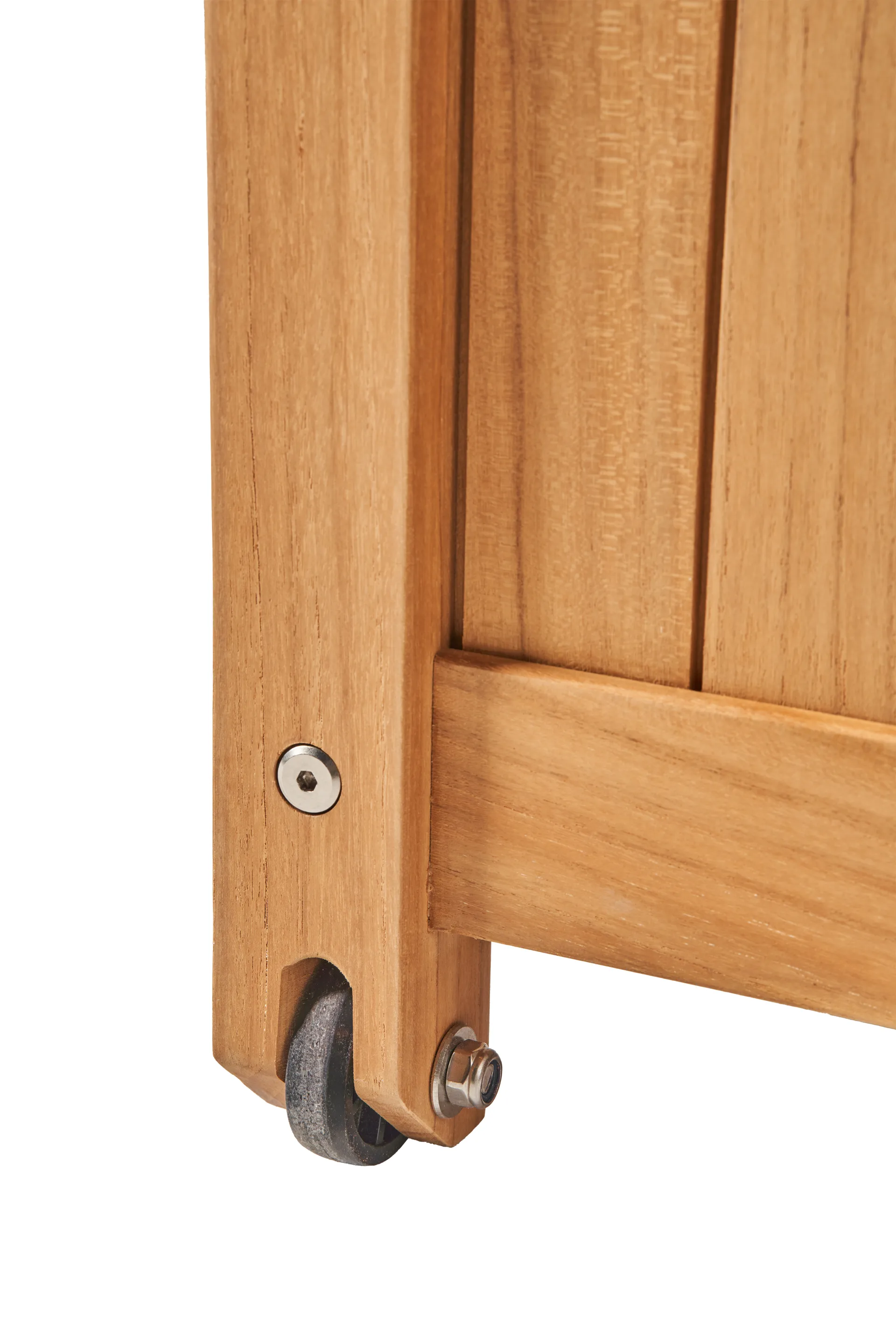 Bjärknäs Kissenbox mit Rädern S 130x50x60 cm, Teak 1898