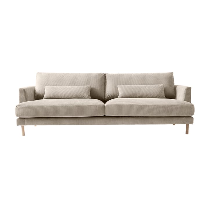 Bredhult 3-Sitzer Sofa mit Beinen aus weißgeölter Eiche - Jump 1956 Beige - 1898