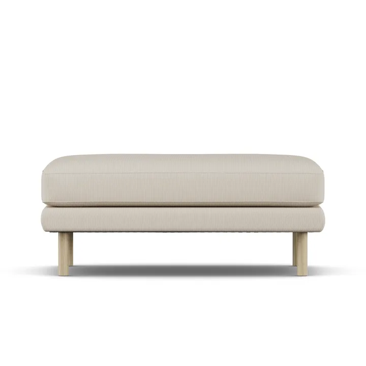 Bredhult Fußhocker - Jump Beige 1956-Eiche weiß geölt - 1898