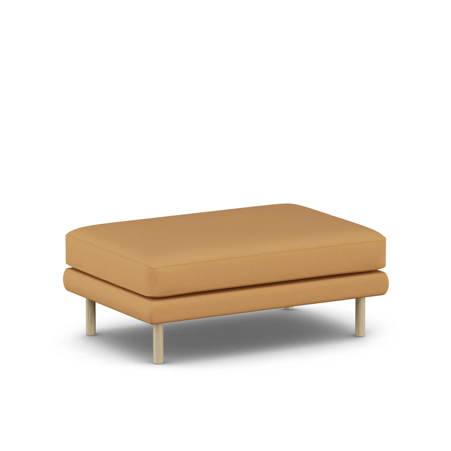 Bredhult Fußhocker, Jump Honey 1959-Eiche weiß geölt 1898