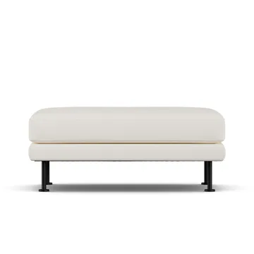 Bredhult Fußhocker - Jump Off White 1954-Schwarzer Stahl - 1898