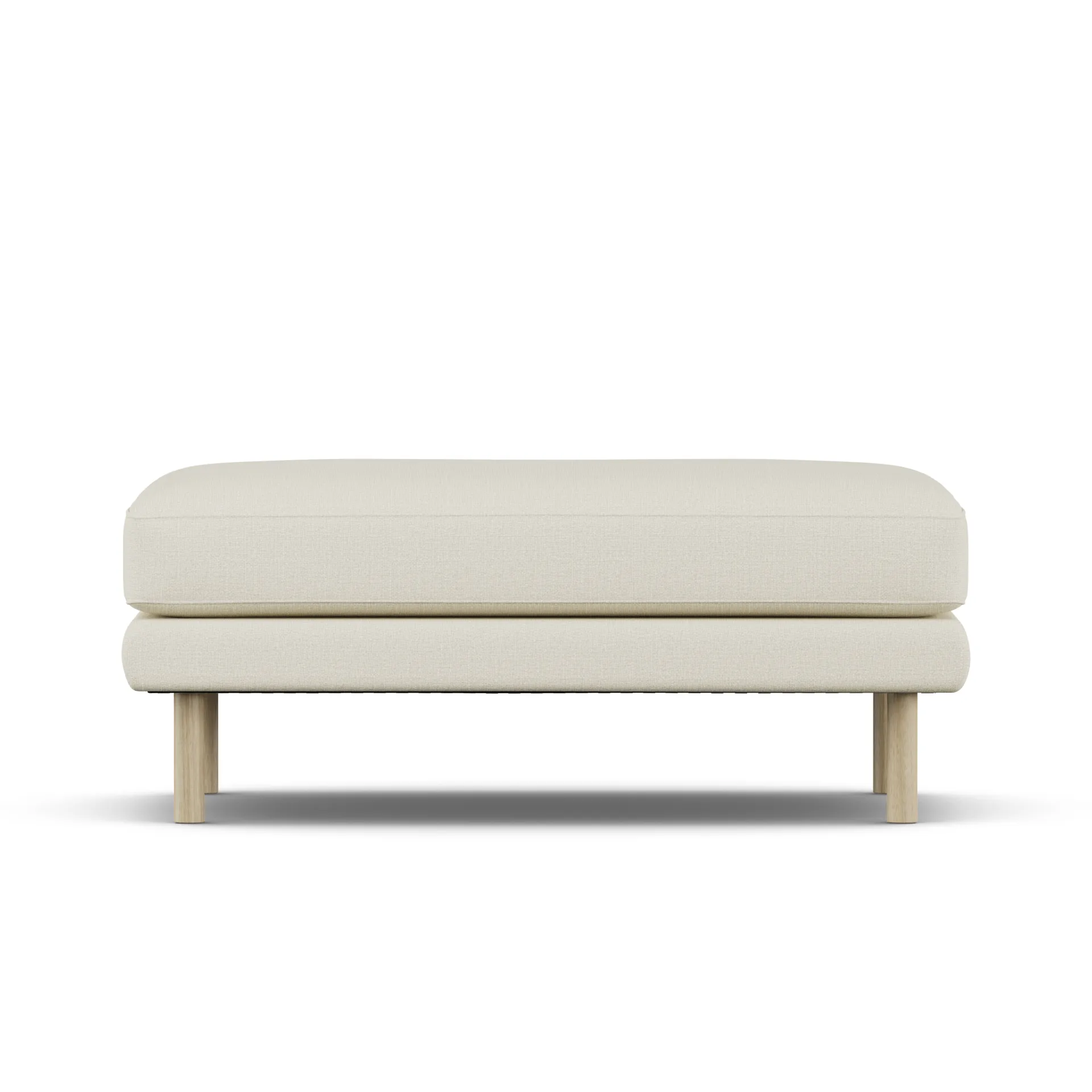 Bredhult Fußhocker, Oslo Nature 1540-Eiche weiß geölt 1898