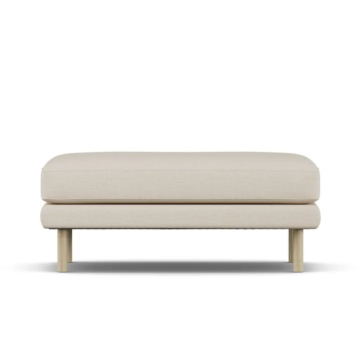 Bredhult Fußhocker - Same Beige 6670-Eiche weiß geölt - 1898