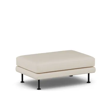 Bredhult Fußhocker - Same Beige 6670-Schwarzer Stahl - 1898