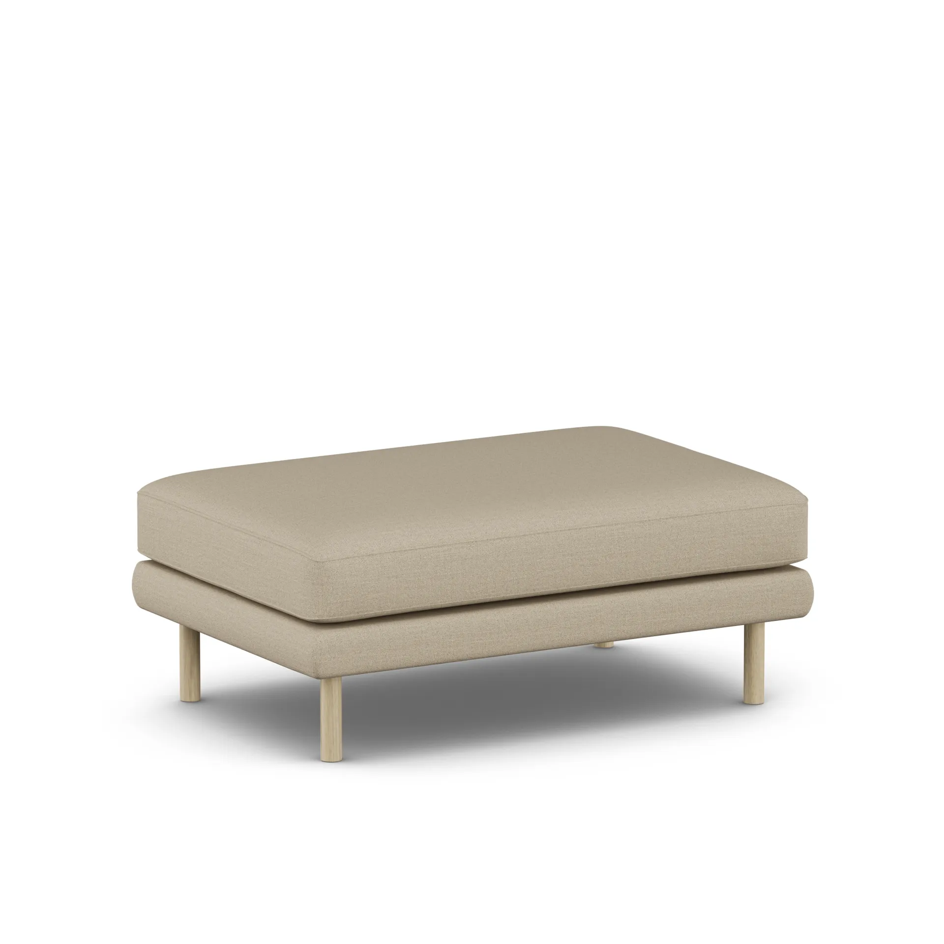 Bredhult Fußhocker, Same Sand 6672-Eiche weiß geölt 1898