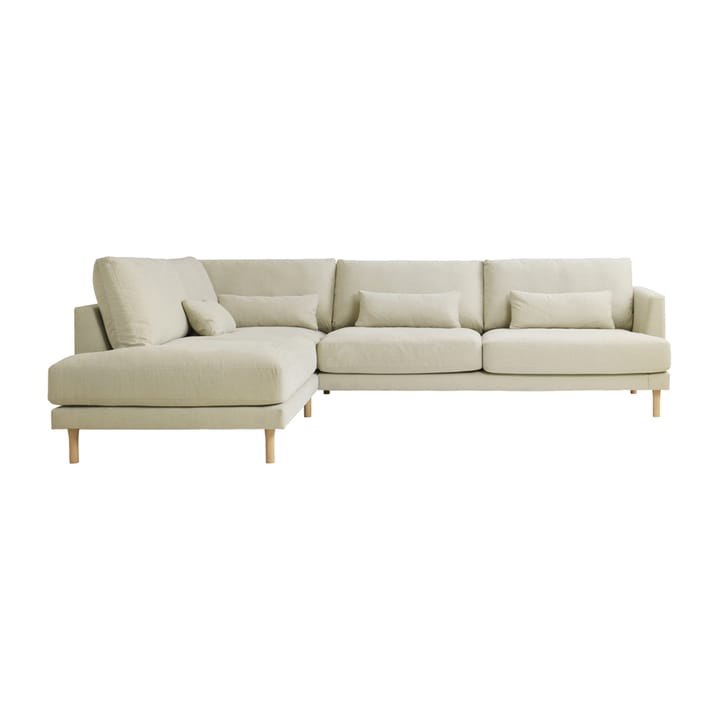 Bredhult Modulsofa A2 mit Beinen aus weißgeölter Eiche - Bern 0341 Beige - 1898