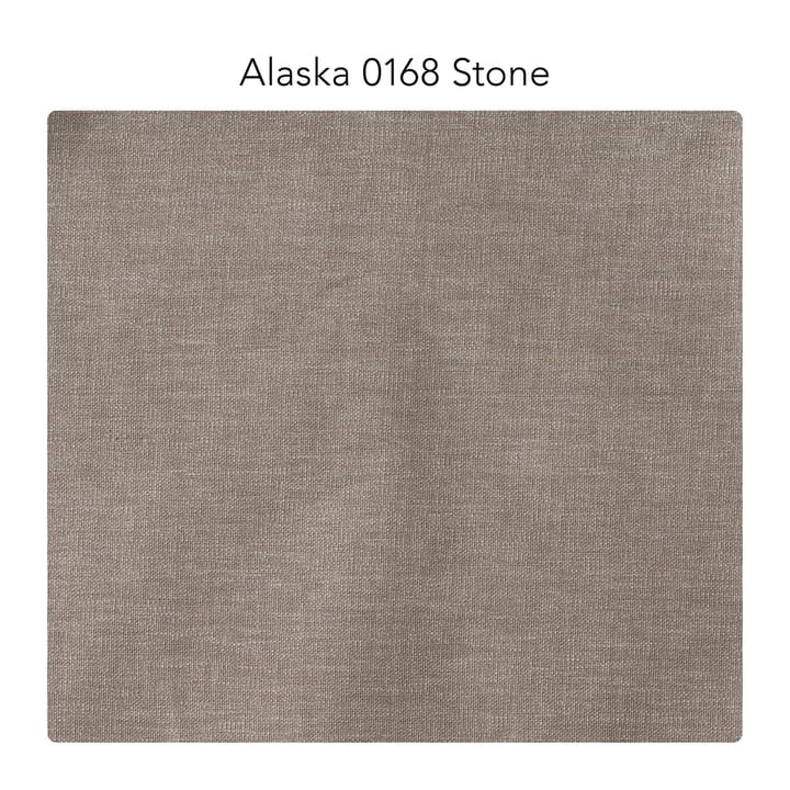 Bredhult Modulsofa, A2 - Tyg alaska 0168 stone, Beine aus weiß geöltem Eichenholz - 1898
