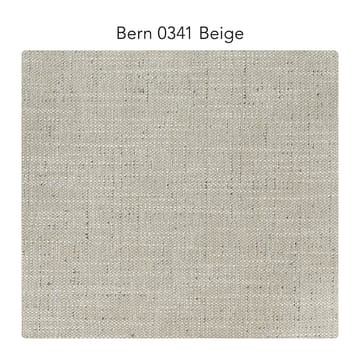 Bredhult Sofa - 3-Sitzer Stoff bern 0341 beige, Beine aus schwarzem Stahl - 1898