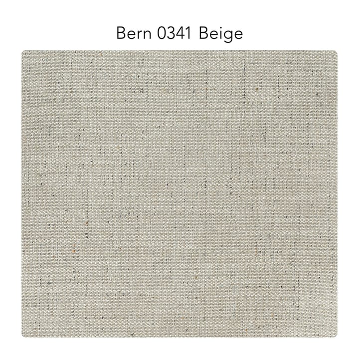 Bredhult Sofa - 3-Sitzer Stoff bern 0341 beige, Beine aus schwarzem Stahl - 1898