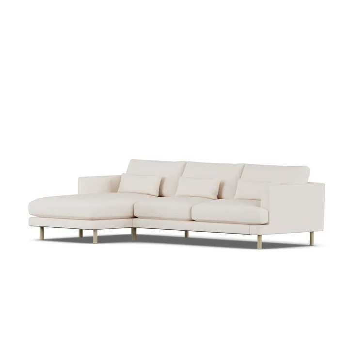 Bredhult Sofa - Caleido Beige 9600-Eiche weiß geölt, 2,5-sitzig C2 - 1898