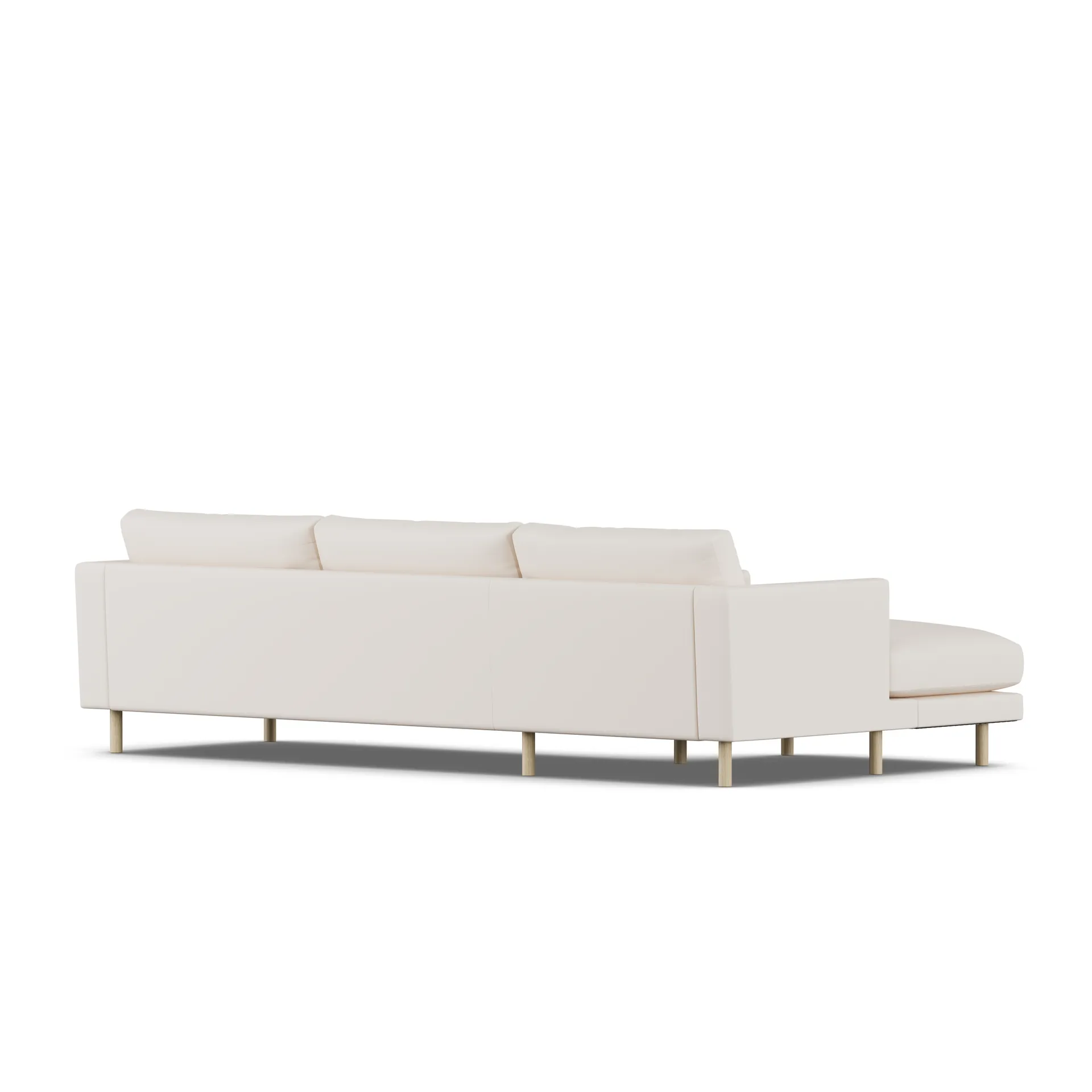 Bredhult Sofa, Caleido Beige 9600-Eiche weiß geölt, 2,5-sitzig C2 1898