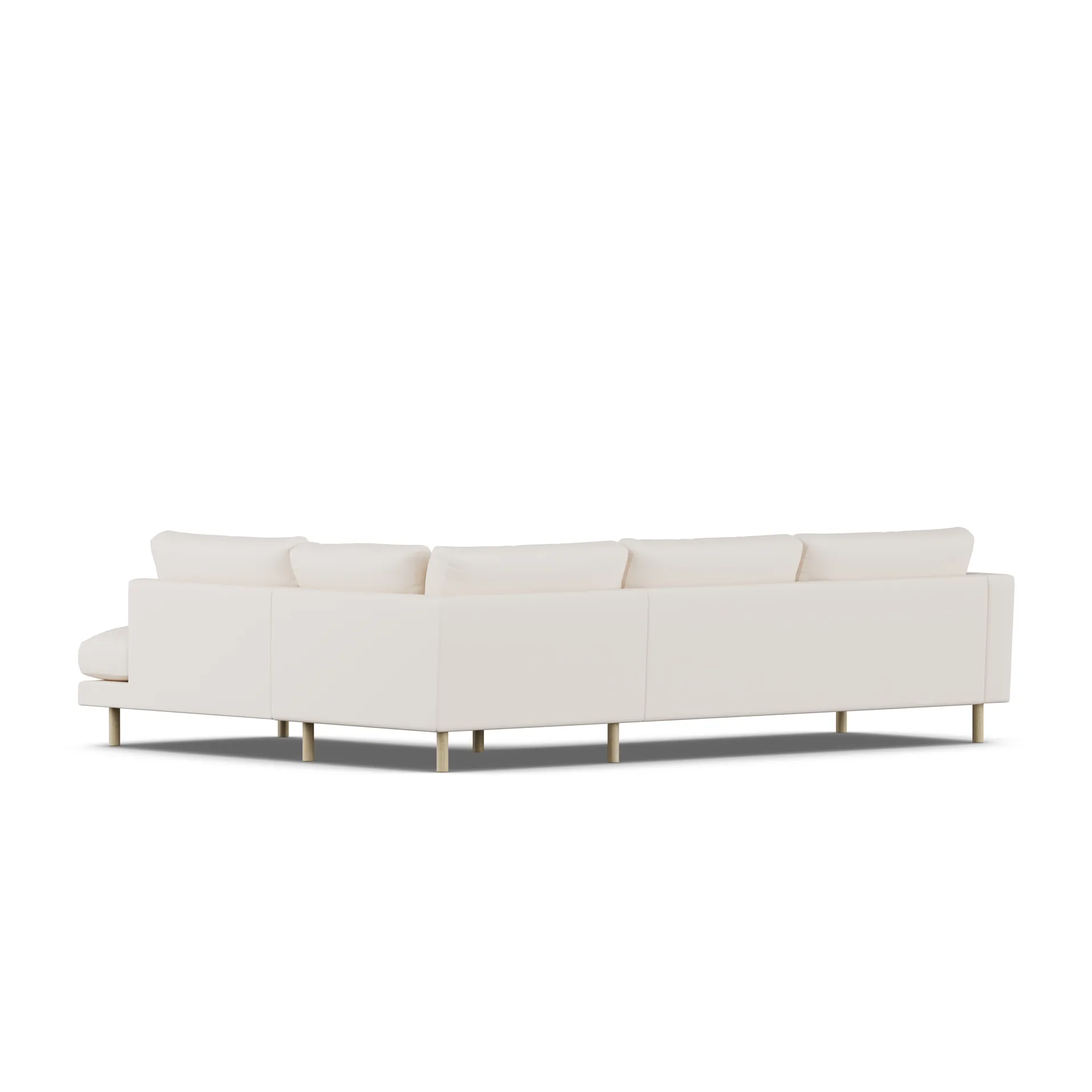 Bredhult Sofa, Caleido Beige 9600-Eiche weiß geölt, 3-sitzig A1 1898