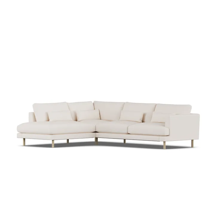 Bredhult Sofa - Caleido Beige 9600-Eiche weiß geölt, 3-sitzig A2 - 1898
