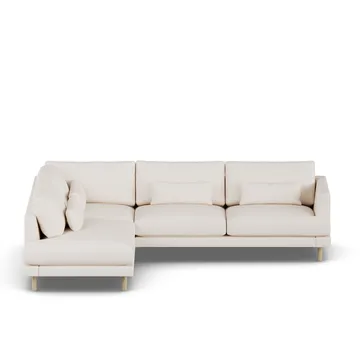 Bredhult Sofa - Caleido Beige 9600-Eiche weiß geölt, 3-sitzig A2 - 1898