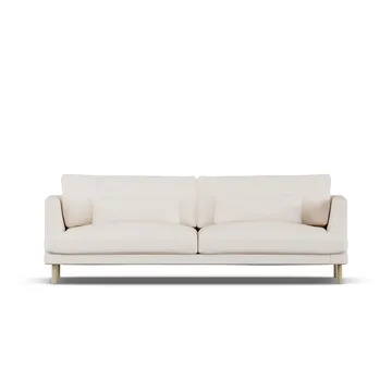 Bredhult Sofa - Caleido Beige 9600-Eiche weiß geölt, 3-sitzig - 1898