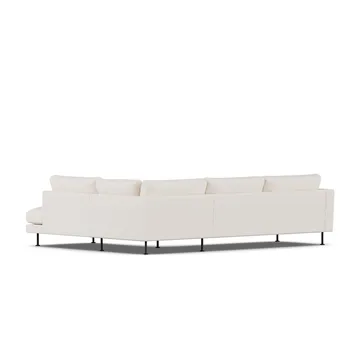 Bredhult Sofa - Caleido Beige 9600-Schwarzer Stahl, 3-sitzig A1 - 1898