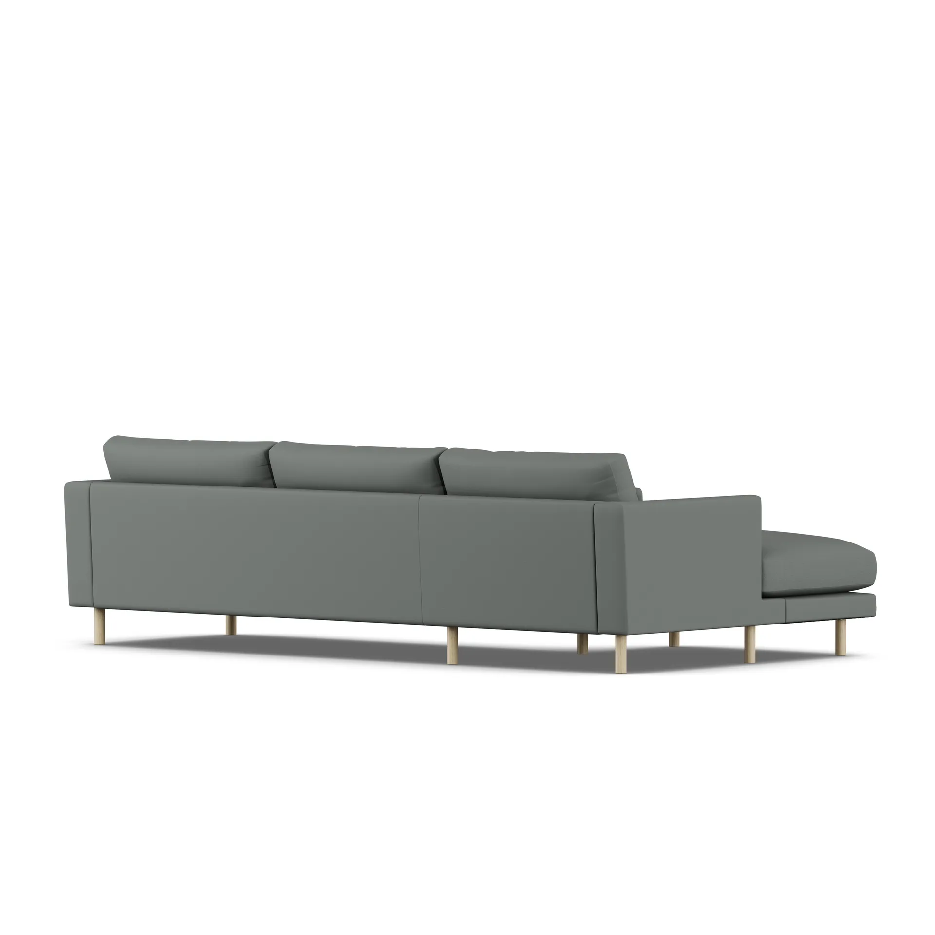 Bredhult Sofa, Caleido Grey 1240-Eiche weiß geölt, 2,5-sitzig C2 1898